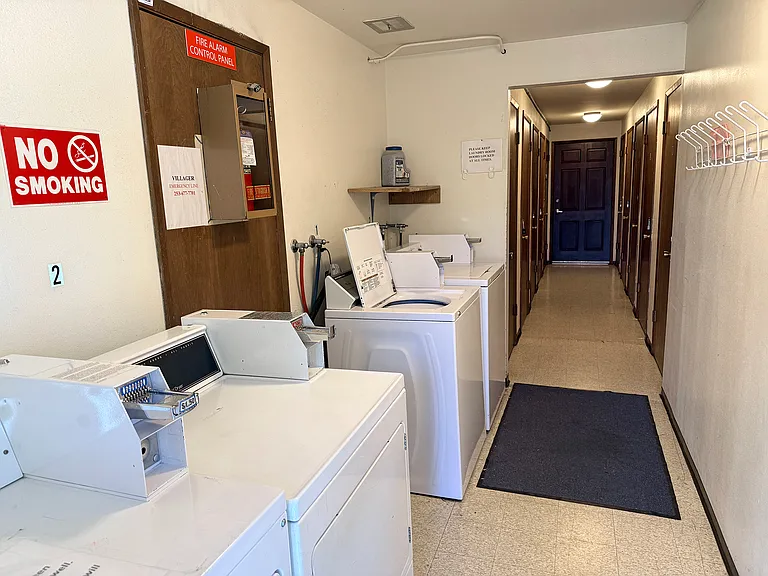 First floor shared laundry room