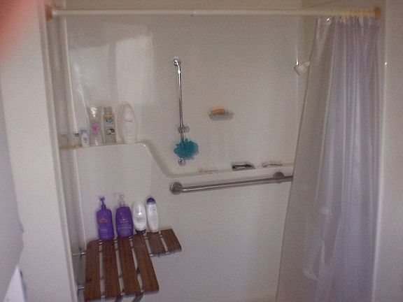 Handicap accessible shower in master bath