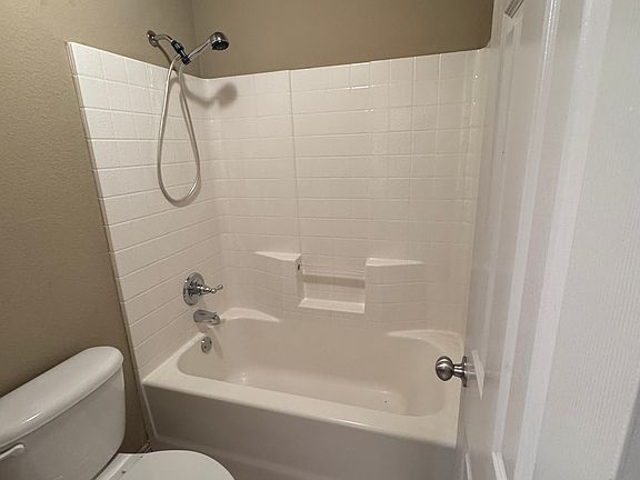 Upstairs tub and shower