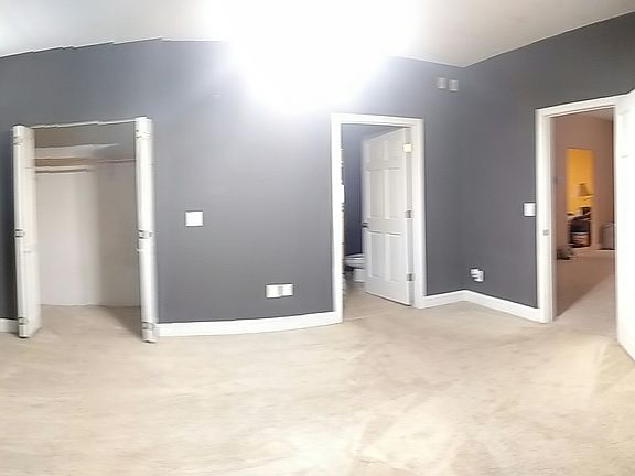 Master Bedroom with two closets