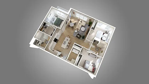 Floor plan The Hartwell