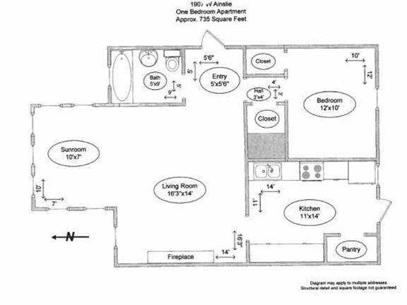 2nd image of 1901-09 W Ainslie St #48