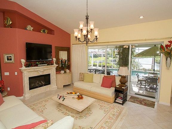 Living room open to lanai