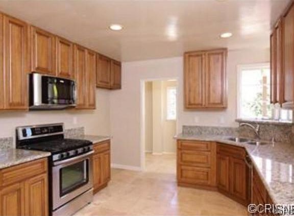 Updated Kitchen with granite counters