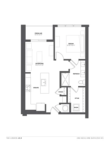 Floor plan A13