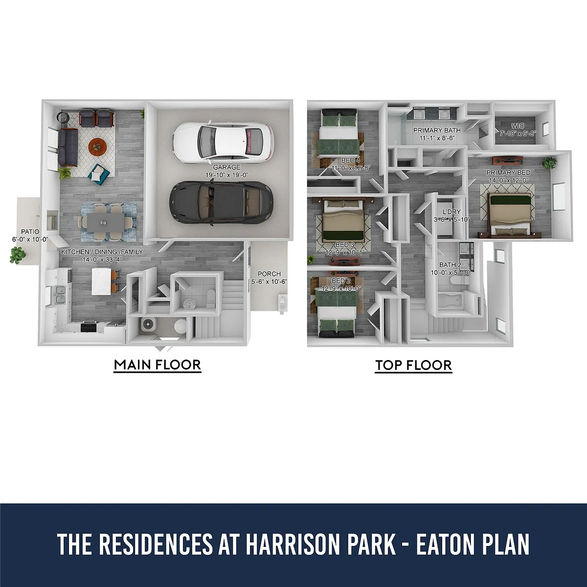 Floor plan Eaton