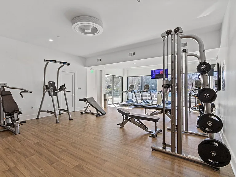 A bright fitness center designed to help you keep your routine