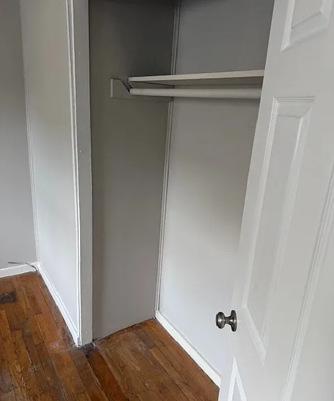 Bedroom larger closet.