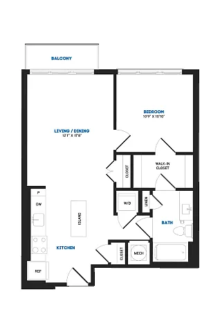 Floor plan A17A - Chase