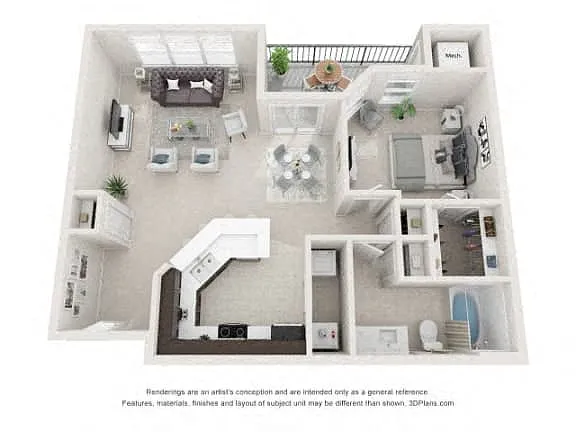 Floor plan A4 Renovated