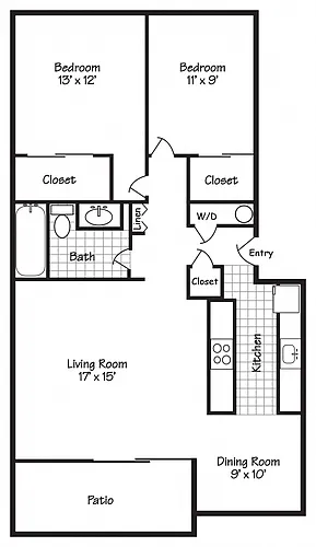 Floor plan Oak