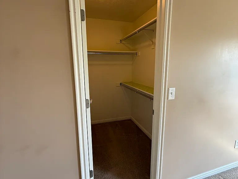 Upstairs 3rd Bedroom Walking Closet