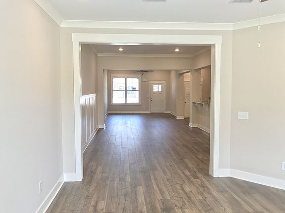 Stock photo looking towards front door
