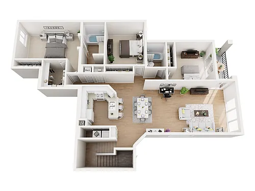 Floor plan Estate Villa