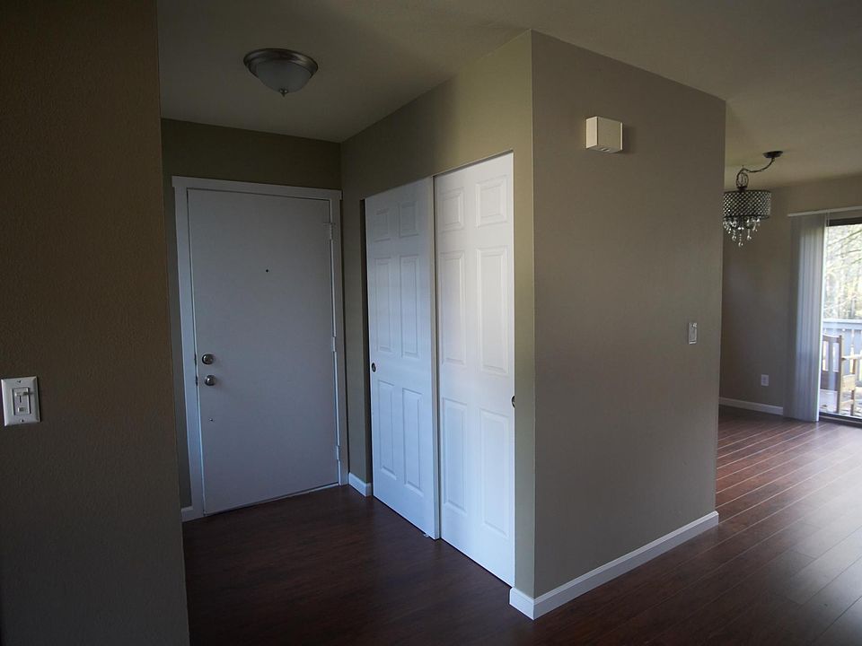 Ample closet at the entrance