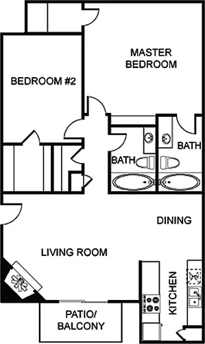 Floor plan B2
