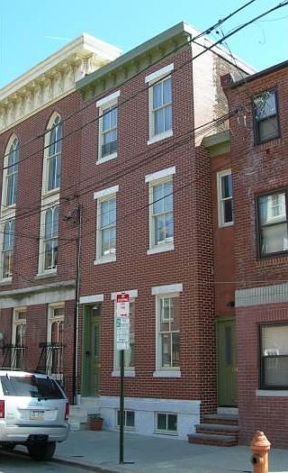 front of building
