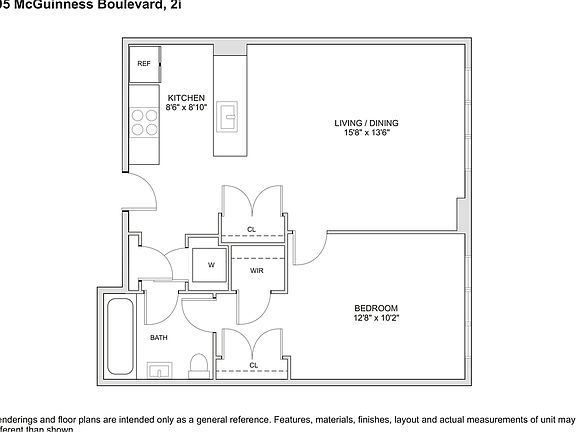 2nd image of 305 McGuinness Blvd APT 2I