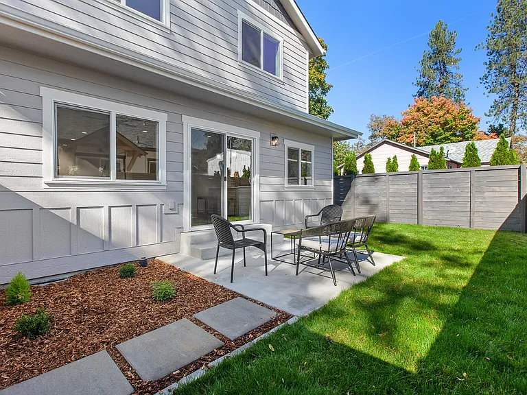 Private yard perfect for relaxation and entertainment.