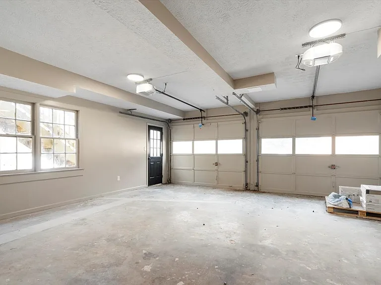Two car garage