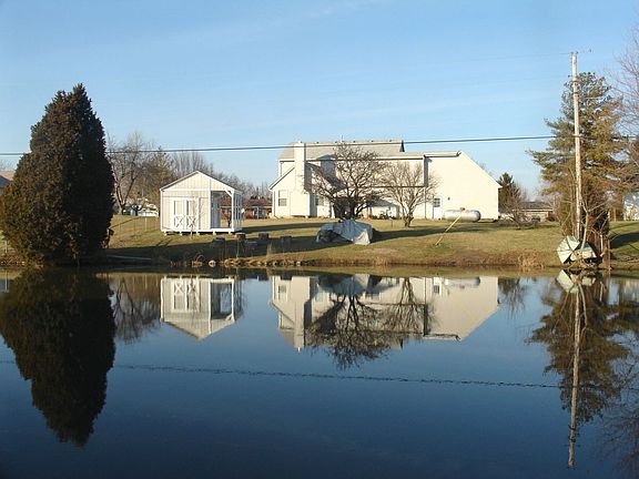 From Island Looking at House