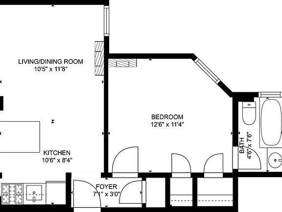2nd image of 68 Montague St APT 3A