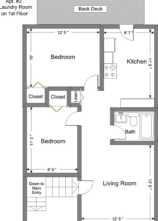 606 Summit Apt. #2