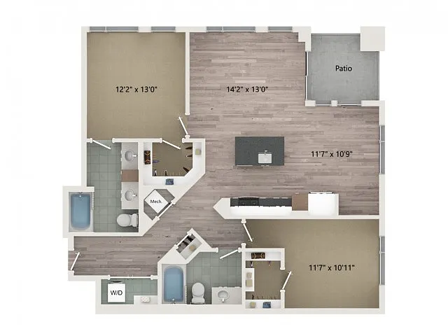 Floor plan B6