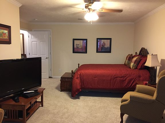 Spacious bedroom upstairs
