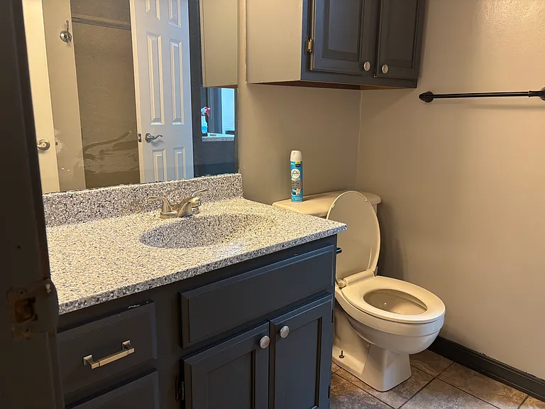 Downstairs Bathroom. Standing shower only.