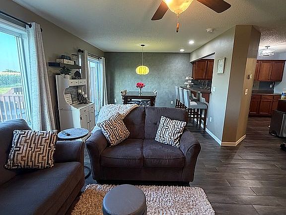Living Room into Dining Room