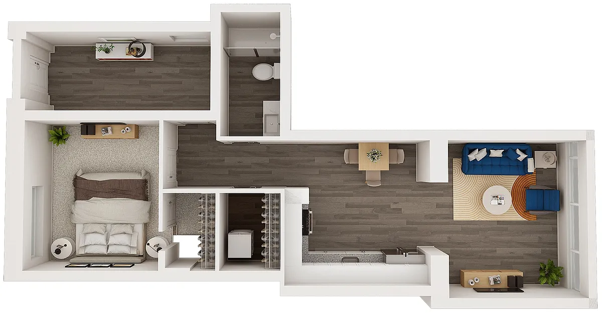 Floor plan APT 9 - UNION STATION