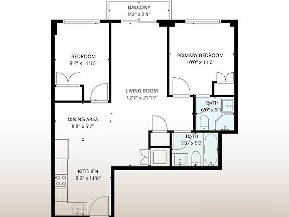 2nd image of 477 Central Ave #304