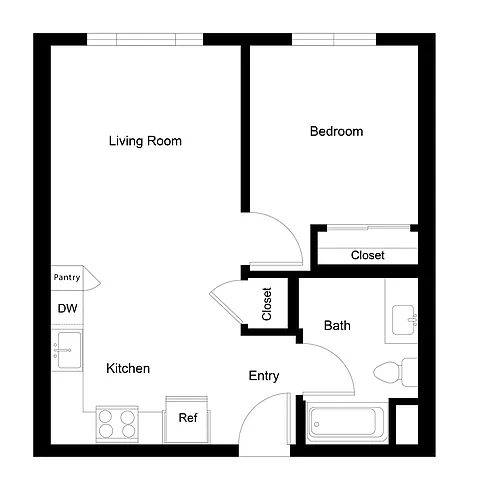 Floor plan A1