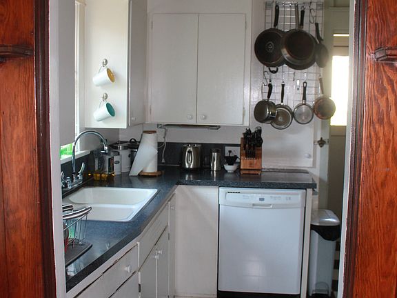 Dishwasher. Deck off kitchen.