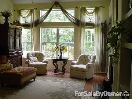 Fireplace
						:
						Built-in shelving unit on either side.