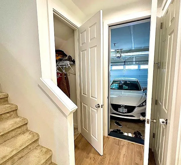 First Floor - Garage and Coat hanging room