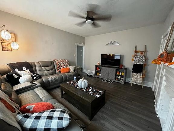 Another view of the spacious living room.