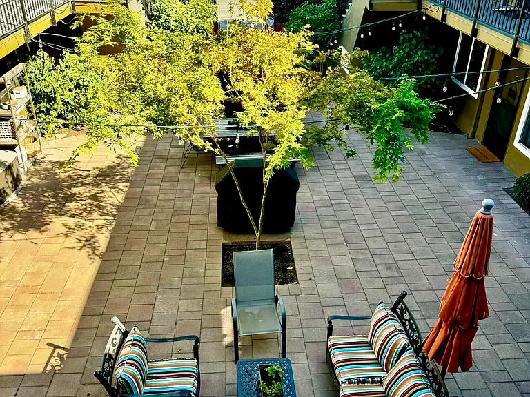 Shared courtyard
