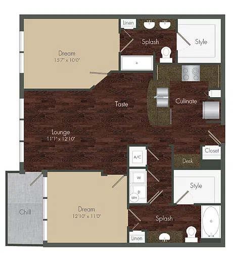 Floor plan B1