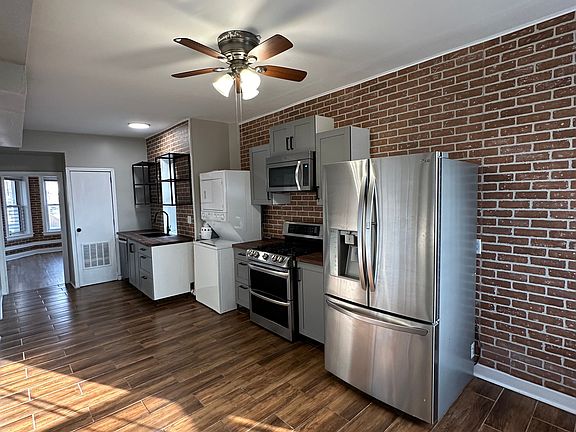 Spacious dining area