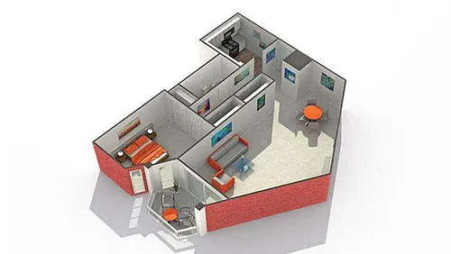 Floor plan Amherst