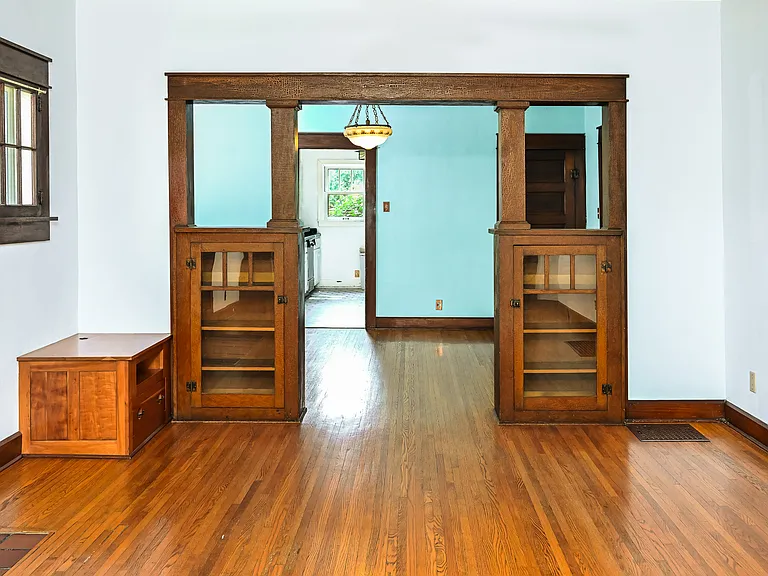 Living room built ins.