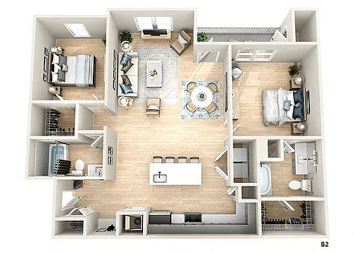Floor plan B2
