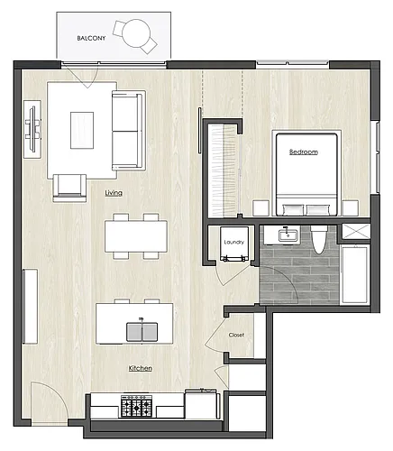 Floor plan The Influencer A