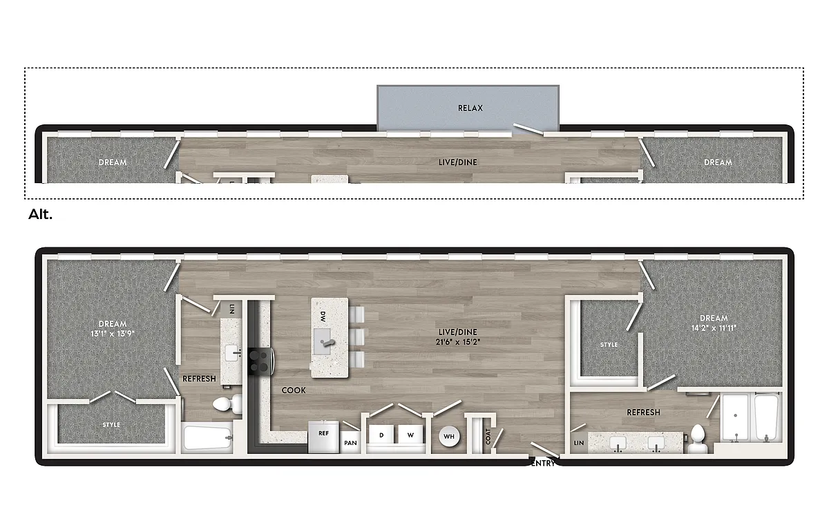 Floor plan B5