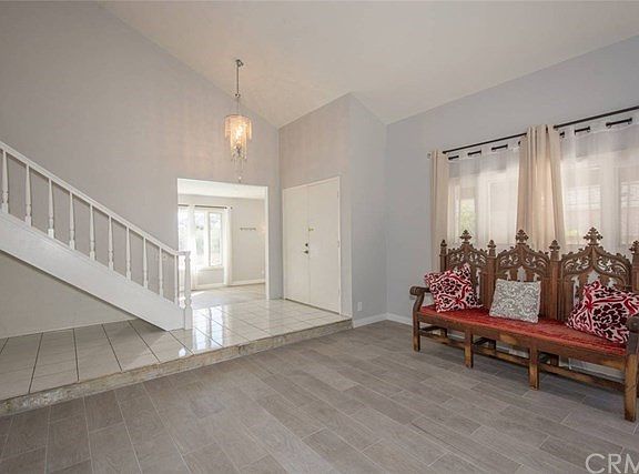 Living room with newer flooring