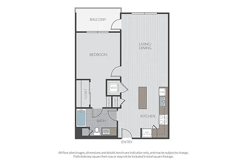 Floor plan Plan 1K