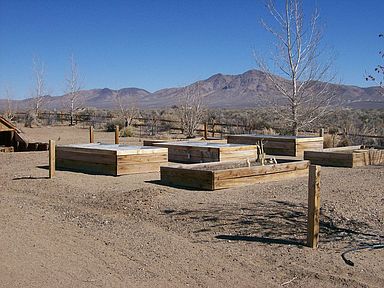 Raised beds for gardening