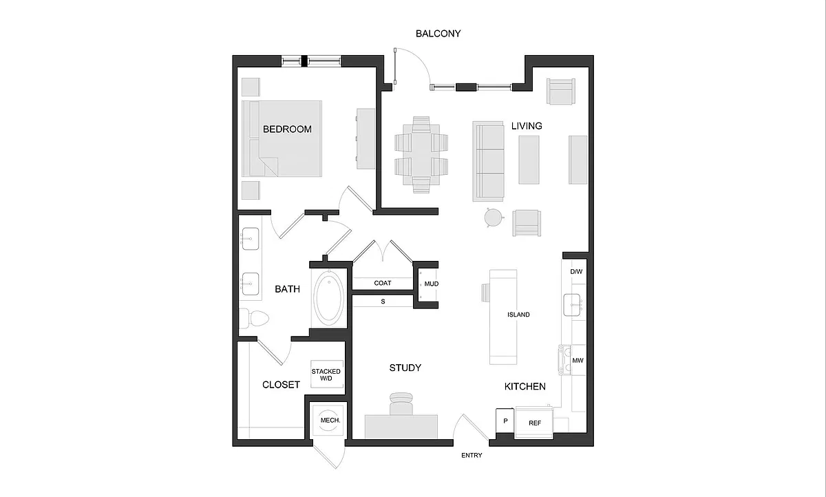 Floor plan A10